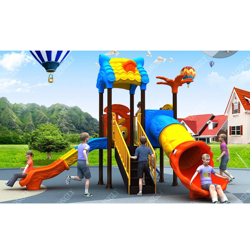 Kids Education Park - สไลเดอร์เด็กขายดี สไลเดอร์พลาสติกเชิงพาณิชย์ สไลเดอร์เพื่อการศึกษา อุปกรณ์สนามเด็กเล่นกลางแจ้งสำหรับโรงเรียนและสวนสนุก ผลิตจาก LLDPE