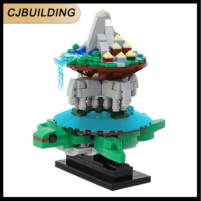 Kinetic Kids Education - Moc Creative Expert World Turtle Great