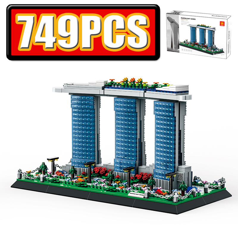 Kids Education World - 1154 ชิ้น 4217 มารีน่า เบย์ แซนด์ส