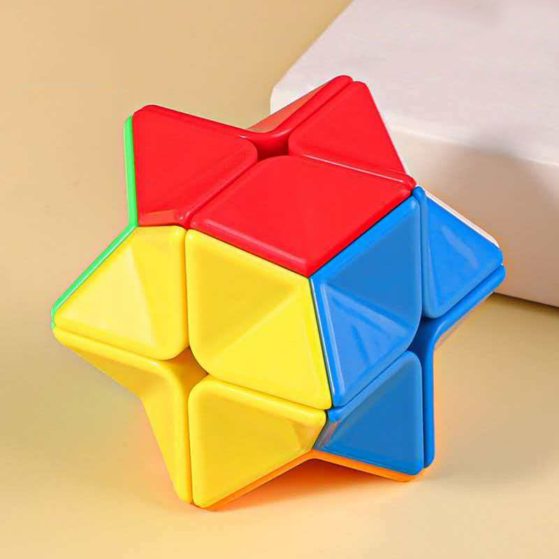 Kids Education Help - ลูกบาศก์โพลีโกน 2x2x2 ของเล่นเสริมพัฒนาการ ฝึกสมาธิ บรรเทาความวิตกกังวล ช่วยให้เด็กสงบ