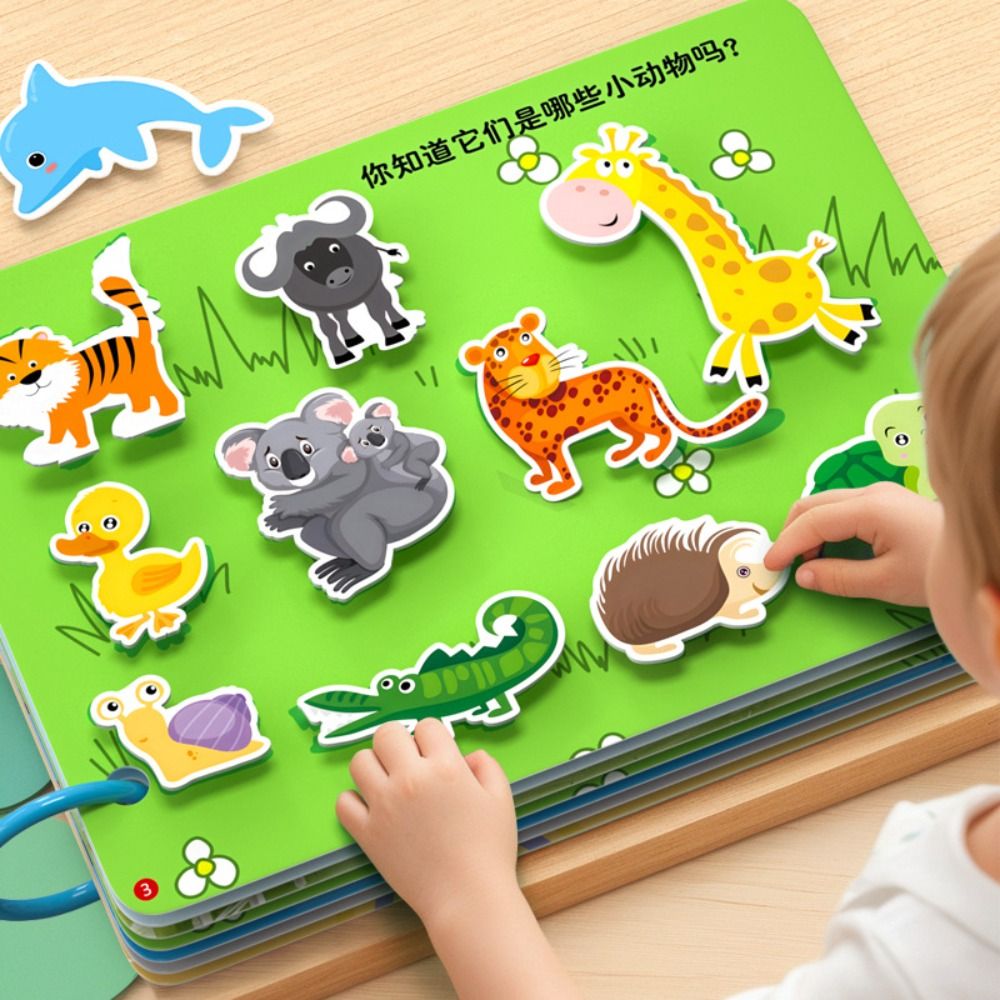 Educational Cartoon For Kids - ทนทาน 10 หน้าเด็กฉีกขาดหนังสือการ์ตูนเสียงรบกวนมือฉีกขาดหนังสือ Quiet หนังสือเด็กการเรียนรู้ของเล่นเพื่อการศึกษา