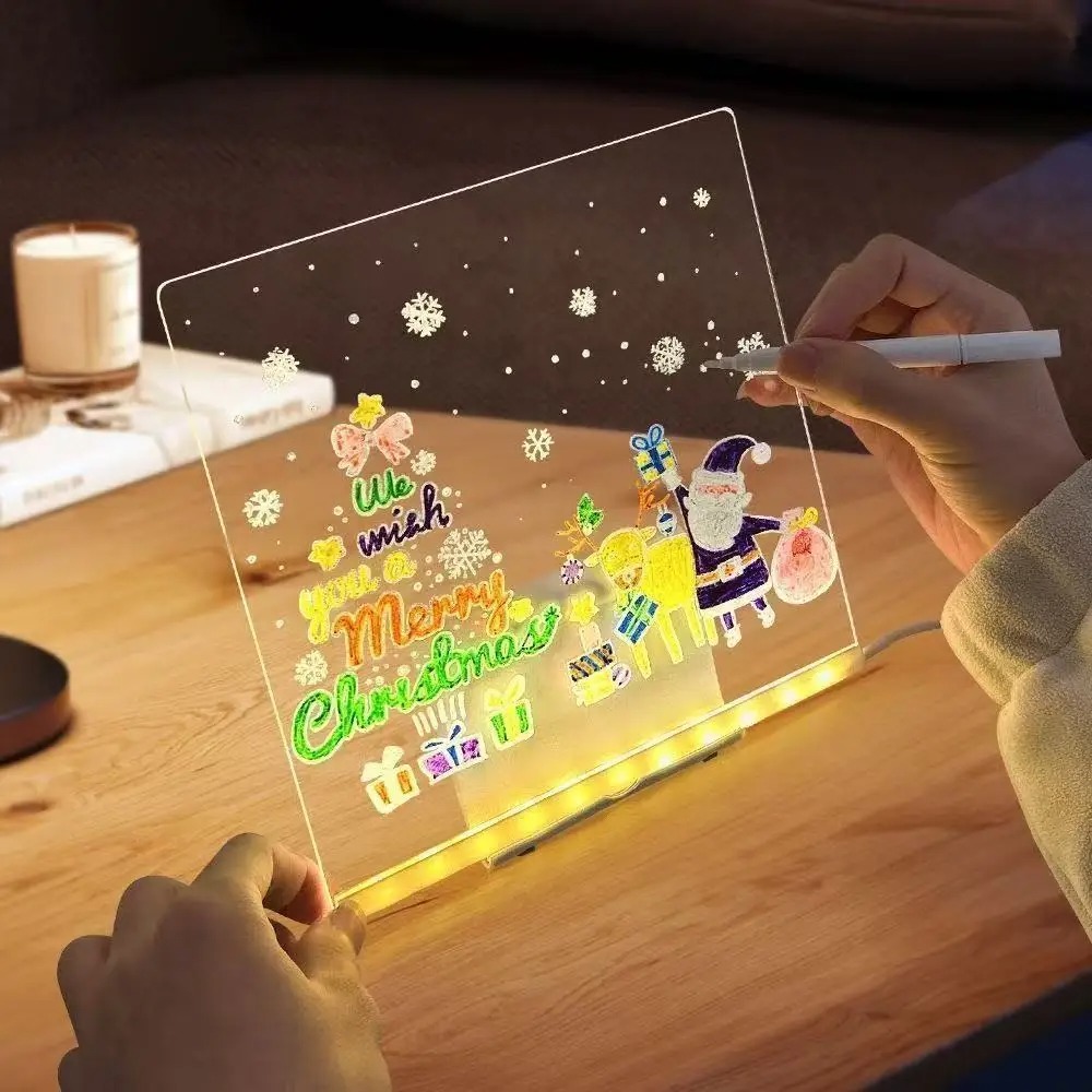 Kids Education Age - กระดานวาดภาพเด็ก Magic Glow: แท็บเล็ต LCD แบบใช้ซ้ำได้