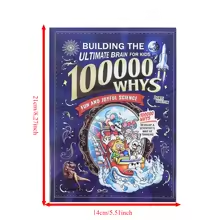 Educational Cartoon For Kids - ทำไม 100 หมื่นคำถาม: การสร้างสมองอัจฉริยะสำหรับเด็ก ฉบับภาษาอังกฤษ หนังสือการ์ตูนวิทยาศาสตร์แสนสนุก