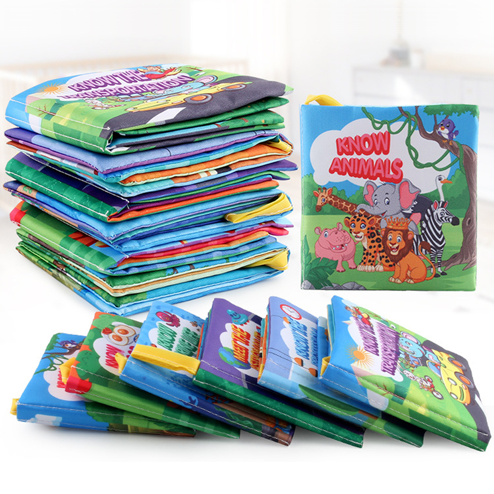 หนังสือผ้าสำหรับเด็กเล็ก ของเล - Kids Education Age บทวิจารณ์และราคา