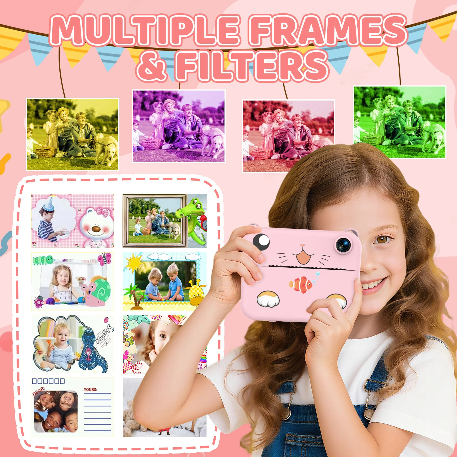 กล้องเด็กดิจิตอล กล้องถ่ายรูปเ - Best Kids Education Videos บทวิจารณ์และราคา