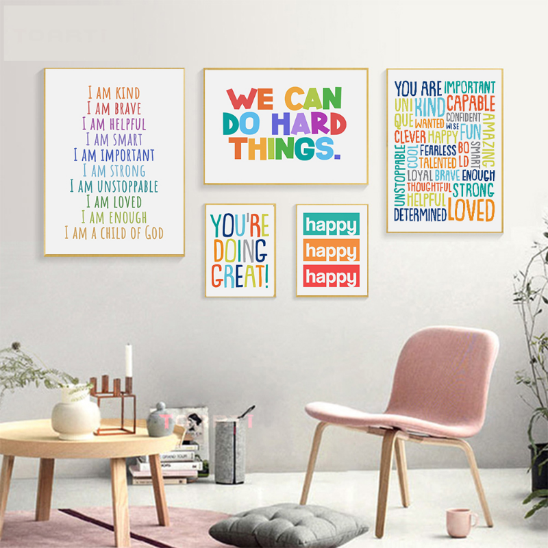 ภาพติดผนังห้องเรียนเด็กแบบไร้ก - Kids No Education บทวิจารณ์และราคา
