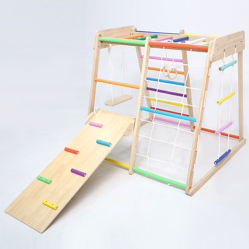 โครงไม้สำหรับเด็กเล่นปีนป่ายพร - Kids Education Park บทวิจารณ์และราคา