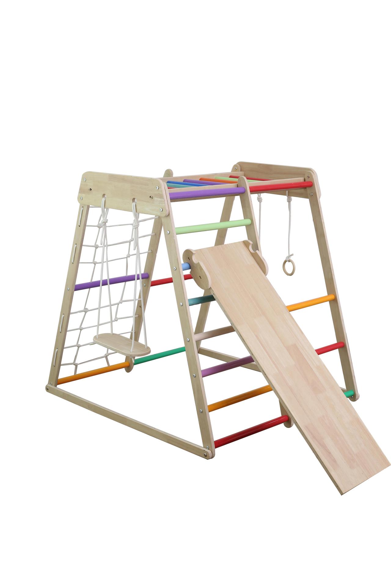 โครงไม้สำหรับเด็กเล่นปีนป่ายพร - Kids Education Park บทวิจารณ์และราคา