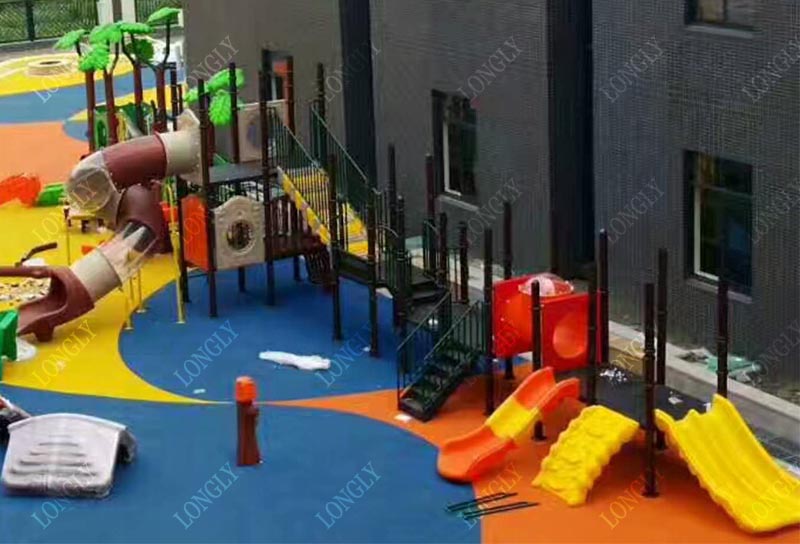 สไลเดอร์พลาสติกคุณภาพดีสำหรับเ - Kids Education Park บทวิจารณ์และราคา