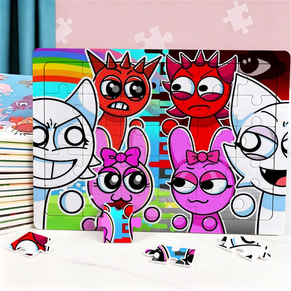 ตัวต่อสปรุนกี้ 30 ชิ้น ของเล่น - Educational Cartoon For Kids บทวิจารณ์และราคา