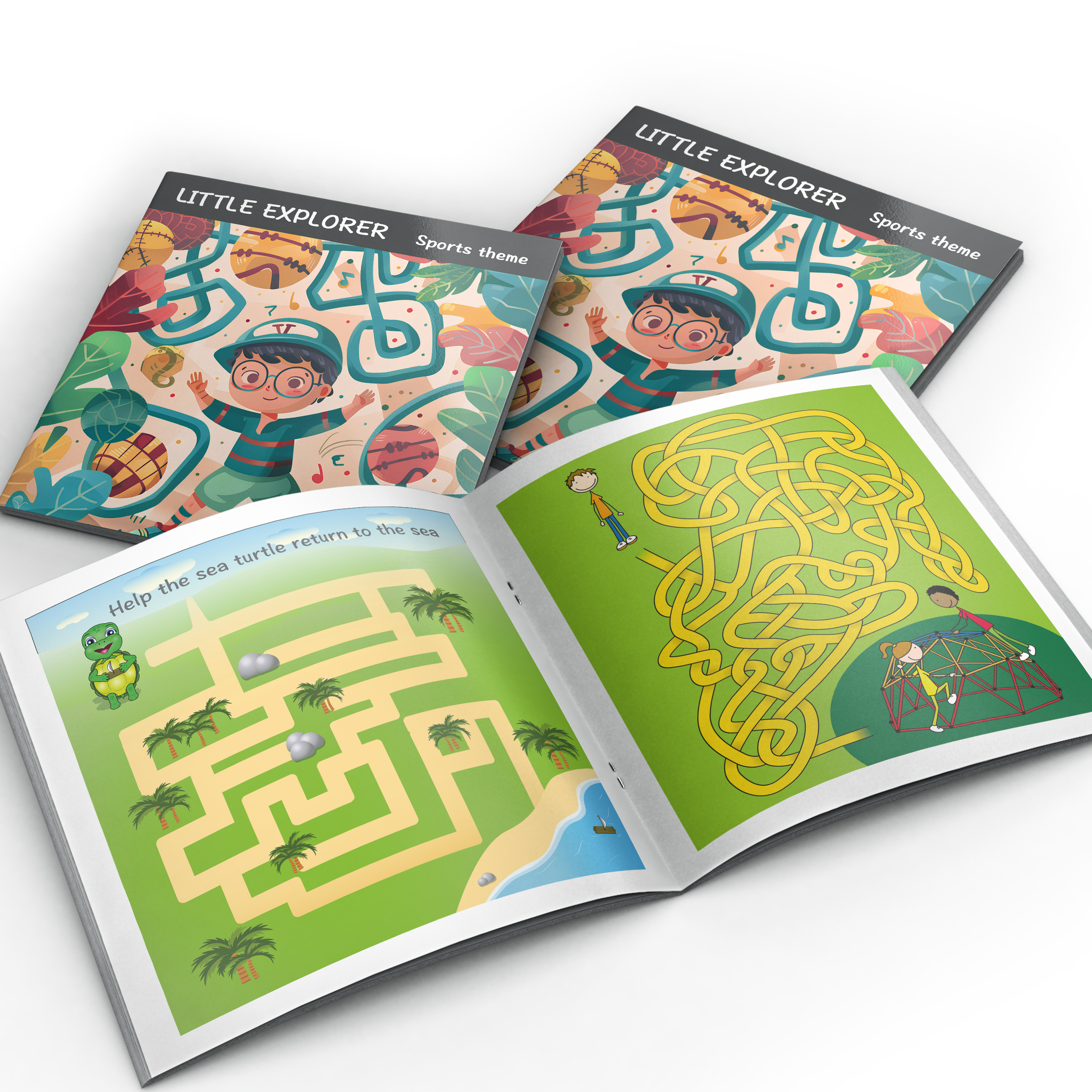 หนังสือปริศนาเขาวงกตแบบโต้ตอบส - Kids Education Age บทวิจารณ์และราคา