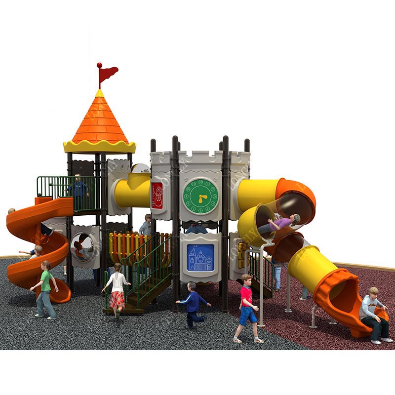 สไลเดอร์เด็กทรงปราสาท สำหรับสน - Kids Education Park บทวิจารณ์และราคา
