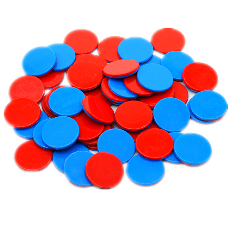 Montessori 25 มม.สีแดงสีฟ้า 2  - Kids Education Help บทวิจารณ์และราคา
