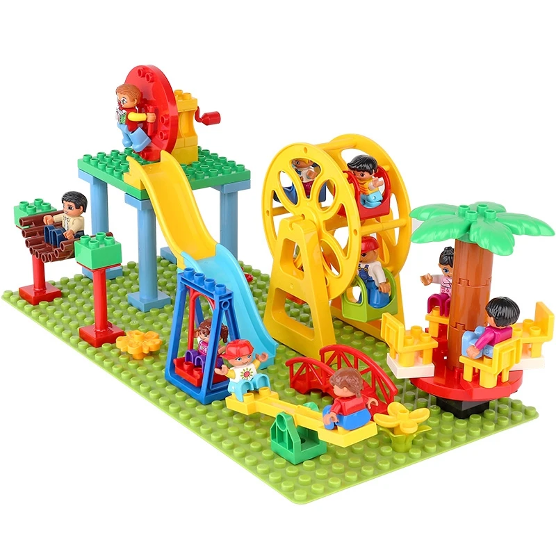 บล็อกอาคารขนาดใหญ่ใช้งานร่วมกั - Kids Education Park บทวิจารณ์และราคา