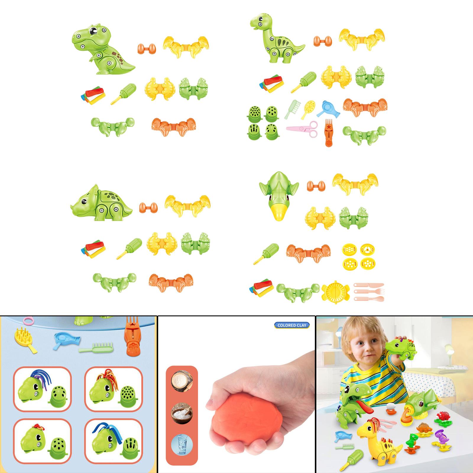 ไดโนเสาร์สนุกโคลนสีของเล่นเพื่ - Kids Education Age บทวิจารณ์และราคา