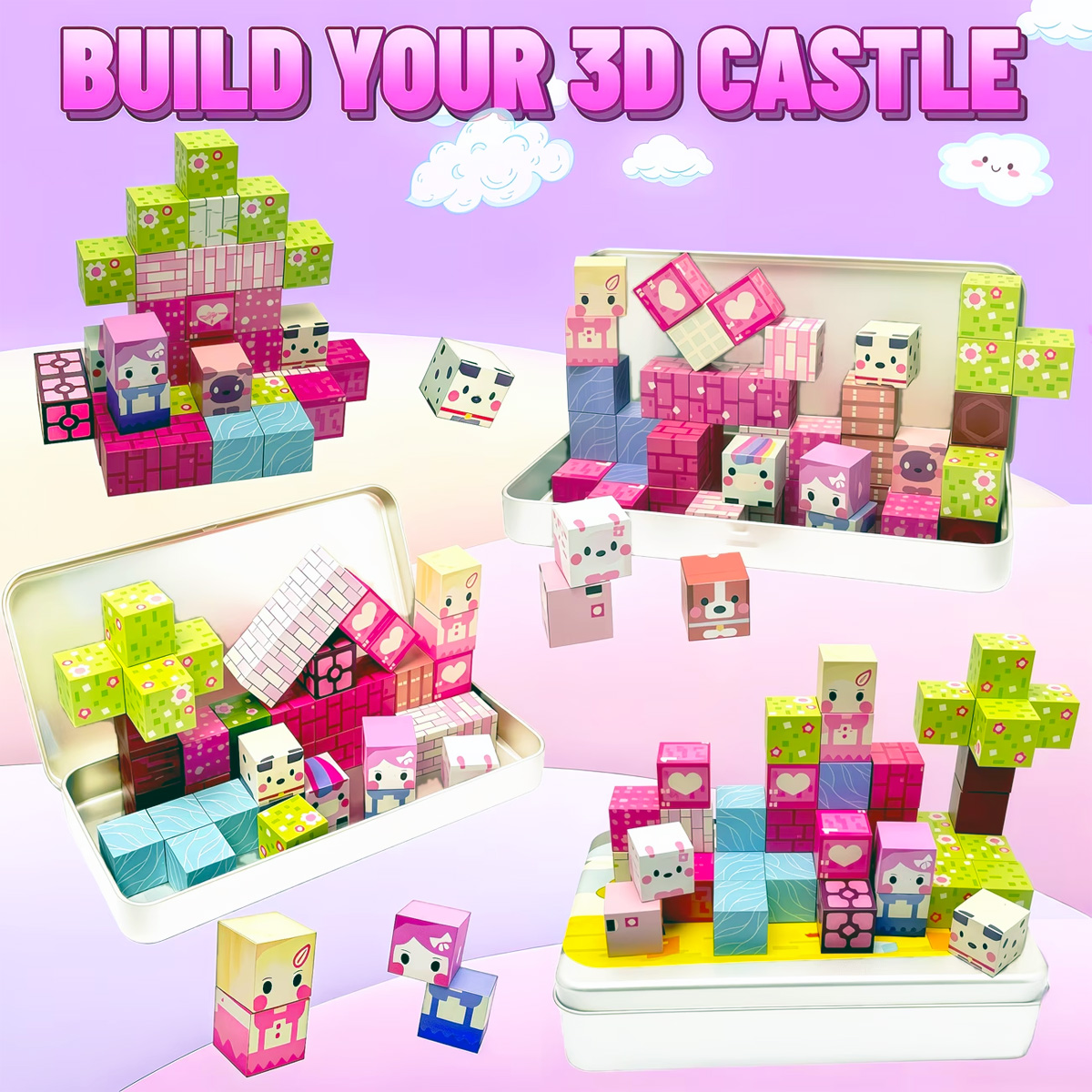 บล็อกแม่เหล็กของเล่นมายน์เวิลด - Kids Education World บทวิจารณ์และราคา