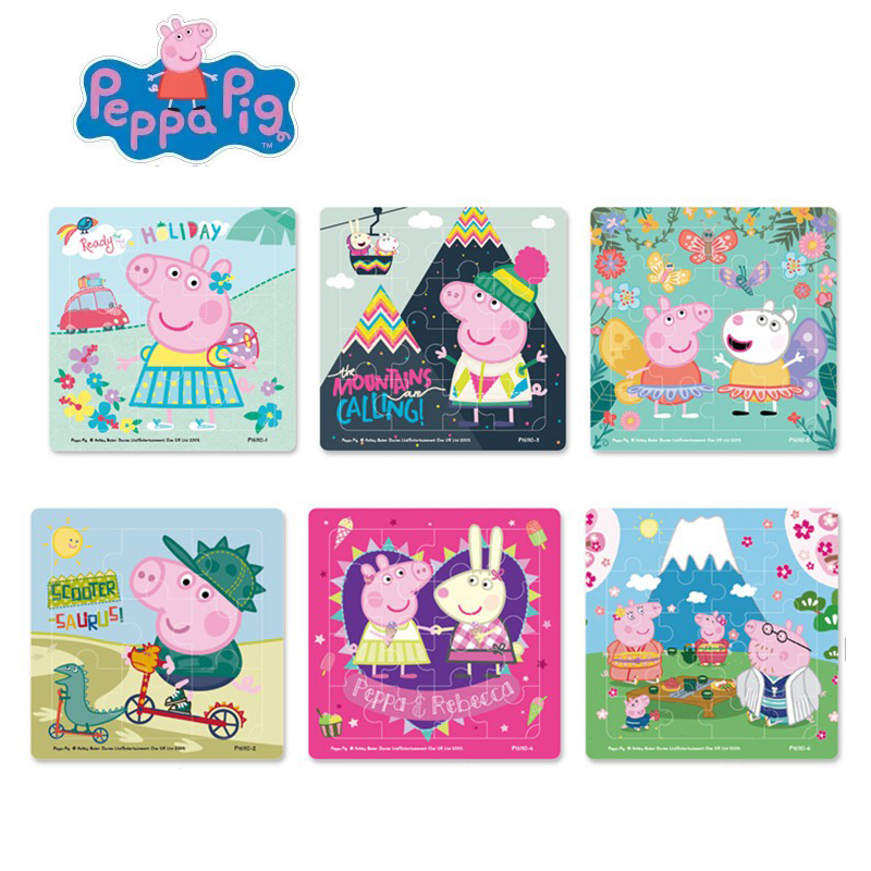 Peppa pig ตัวเลข MINI จิ๊กซอว์ - Educational Cartoon For Kids บทวิจารณ์และราคา