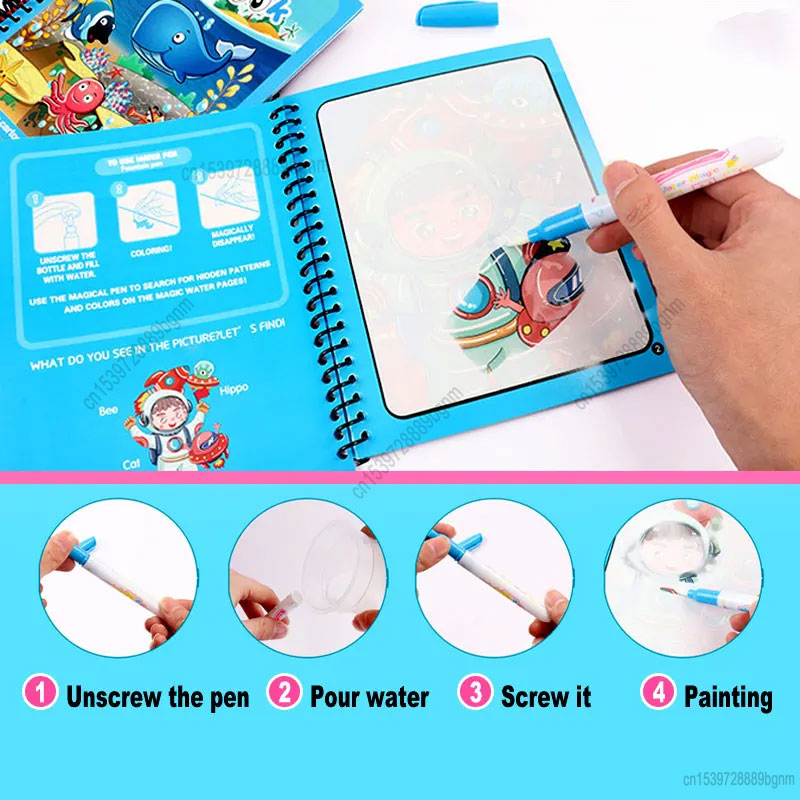 การ์ตูน Magic ภาพวาดสมุดระบายส - Educational Cartoon For Kids บทวิจารณ์และราคา