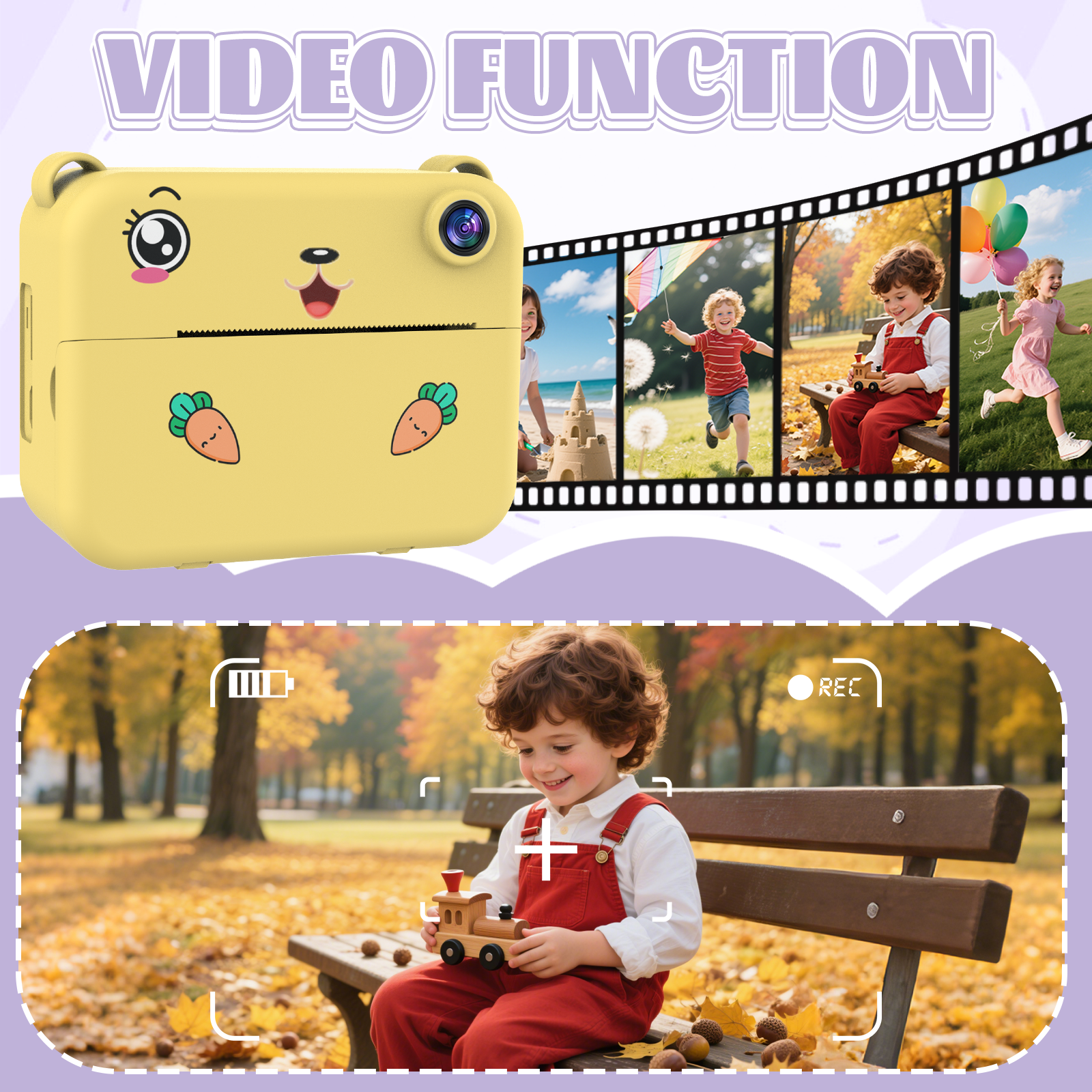 กล้องดิจิตอลสำหรับเด็ก กล้องถ่ - Best Kids Education Videos บทวิจารณ์และราคา