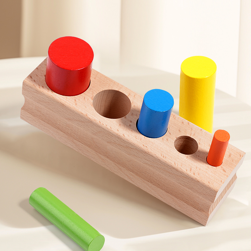 ของเล่นไม้มอนเตสซอรี่ทรงกระบอก - Kids Education Help บทวิจารณ์และราคา