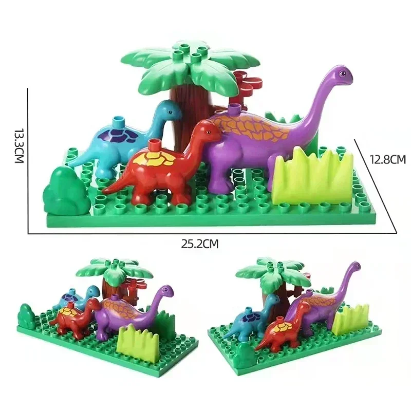 บล็อกอาคารขนาดใหญ่ Jurassic Wo - Kids Education World บทวิจารณ์และราคา