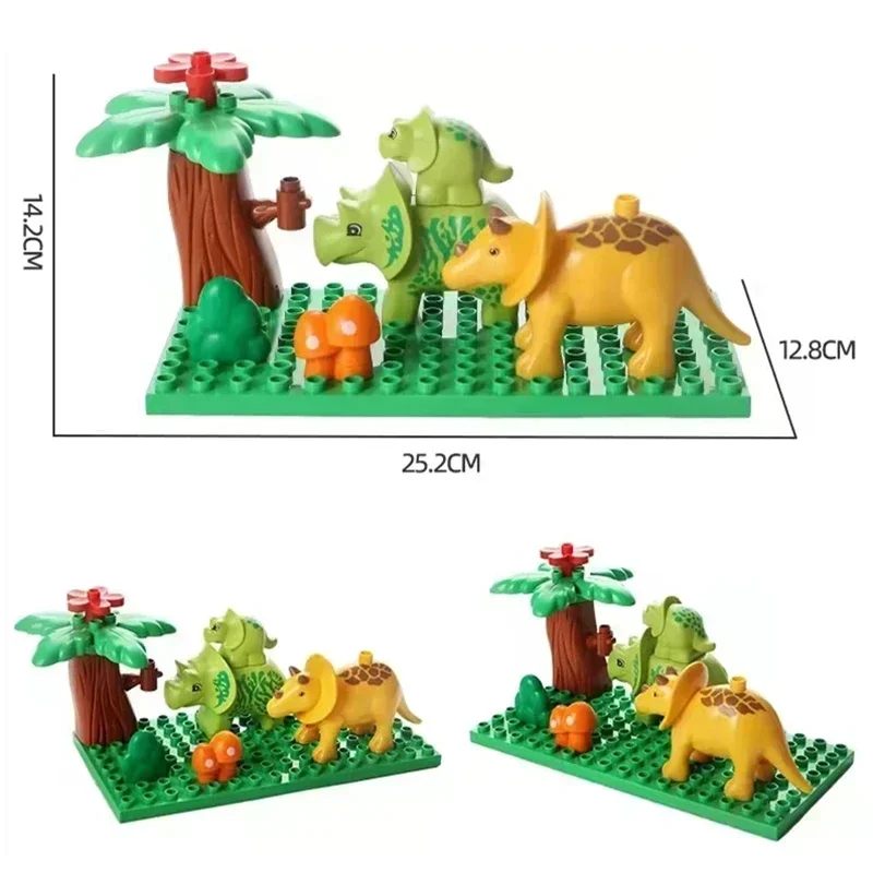 บล็อกอาคารขนาดใหญ่ Jurassic Wo - Kids Education World บทวิจารณ์และราคา