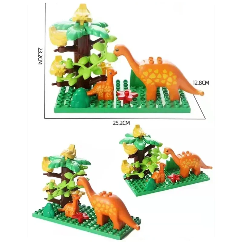 บล็อกอาคารขนาดใหญ่ Jurassic Wo - Kids Education World บทวิจารณ์และราคา