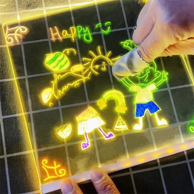 กระดานวาดภาพเด็ก Magic Glow: แ - Kids Education Age บทวิจารณ์และราคา