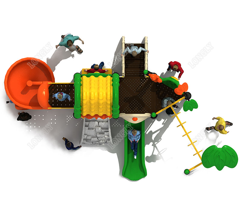 สไลเดอร์พลาสติกสำหรับสนามเด็กเ - Kids Education Park บทวิจารณ์และราคา