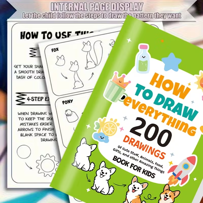 สมุดวาดภาพสำหรับเด็ก - สมุดระบ - Kids Education Age บทวิจารณ์และราคา