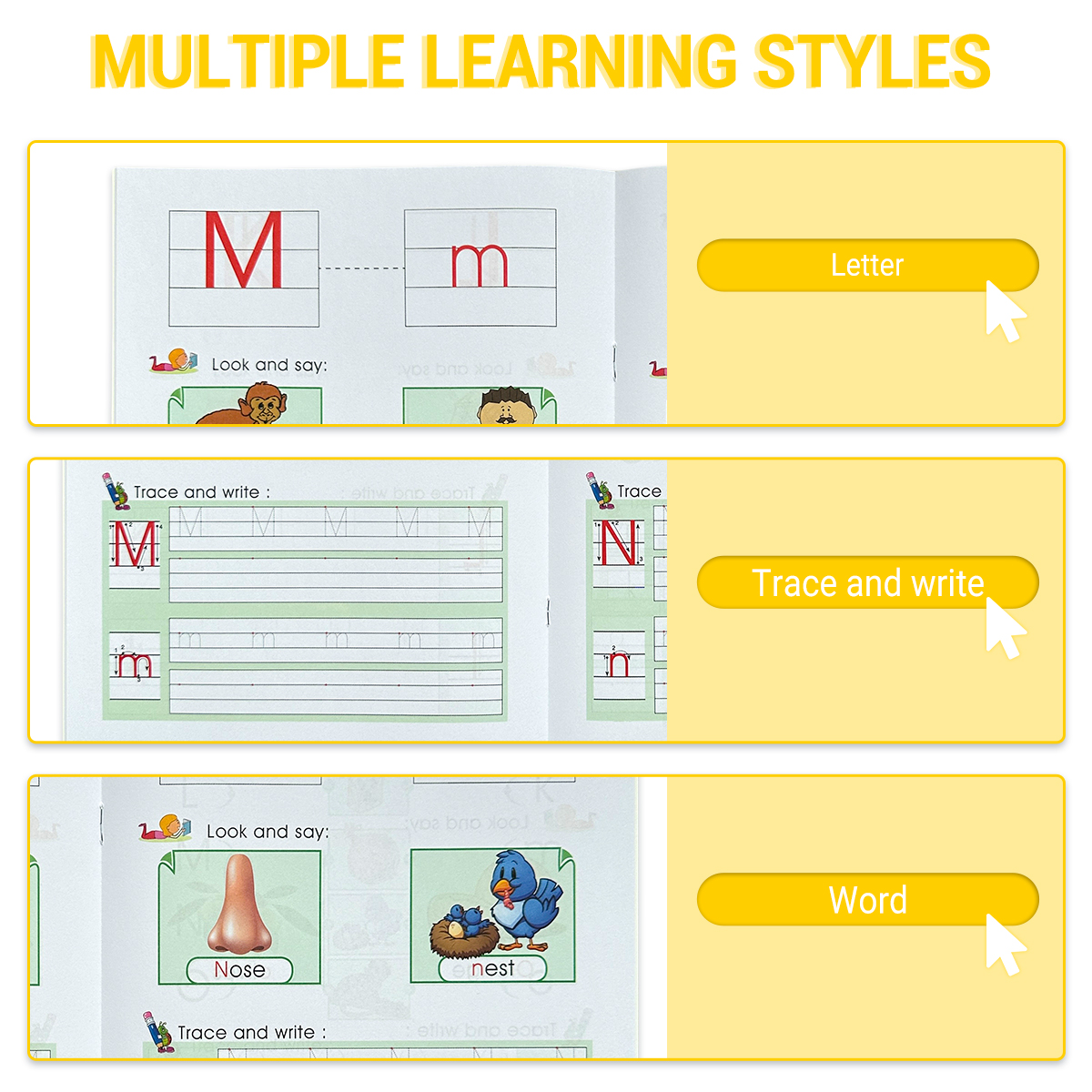ชุดสมุดฝึกเขียนตัวอักษรภาษาอัง - Kids Education Age บทวิจารณ์และราคา
