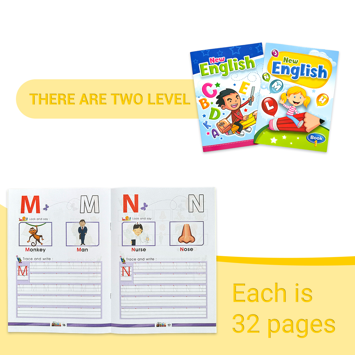 ชุดสมุดฝึกเขียนตัวอักษรภาษาอัง - Kids Education Age บทวิจารณ์และราคา
