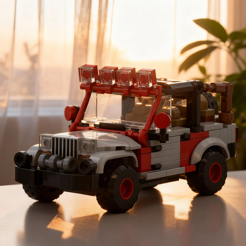 224 ชิ้น MOC จูราสสิค พาร์ค จี - Kids Education Park บทวิจารณ์และราคา