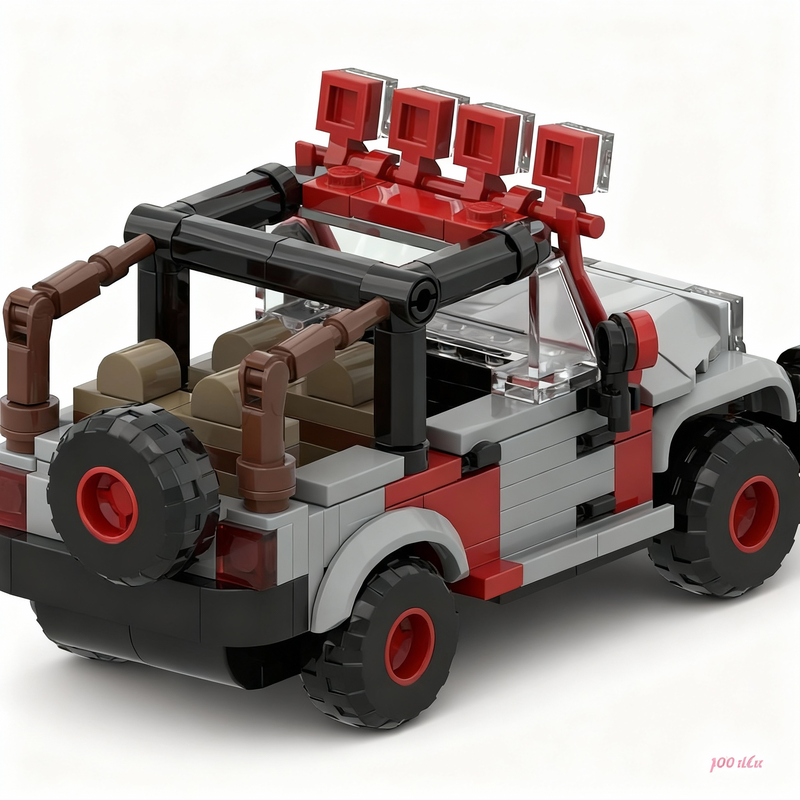224 ชิ้น MOC จูราสสิค พาร์ค จี - Kids Education Park บทวิจารณ์และราคา