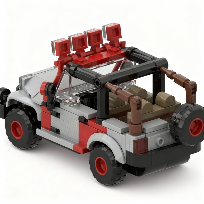 224 ชิ้น MOC จูราสสิค พาร์ค จี - Kids Education Park บทวิจารณ์และราคา
