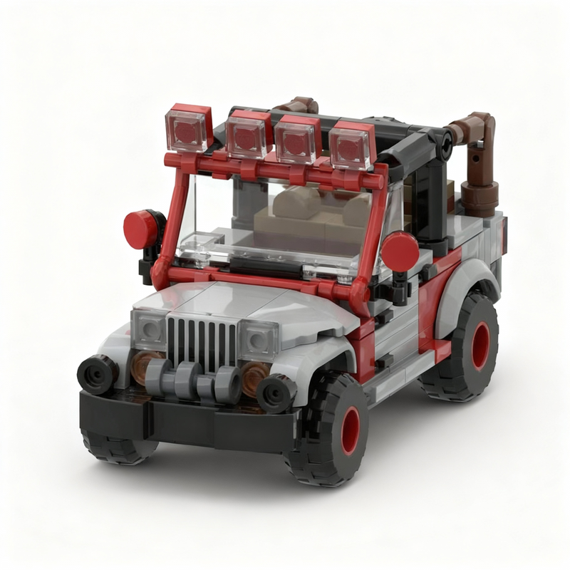 224 ชิ้น MOC จูราสสิค พาร์ค จี - Kids Education Park บทวิจารณ์และราคา