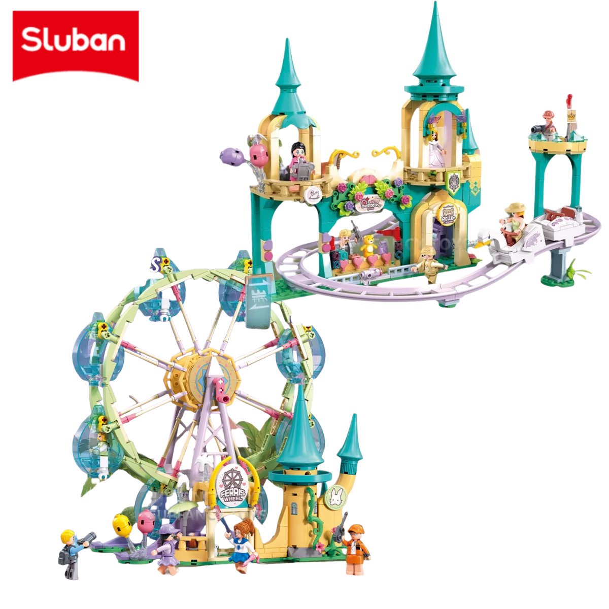 ใหม่สีชมพู Dream Princess Worl - Kids Education Park บทวิจารณ์และราคา